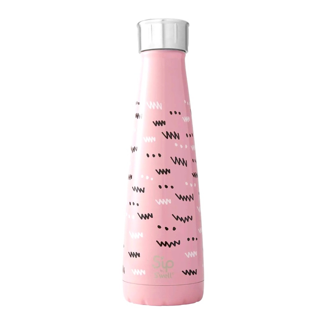 S'ip by S'well Bottle, Ziggy Dot 15 oz Stainless Steel Water Bottle